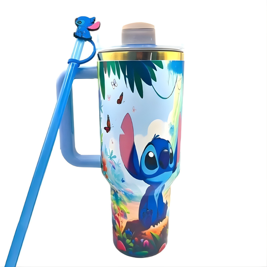 Termos Stitch 1,2L din Inox - Include Pai și Cutie Cadou