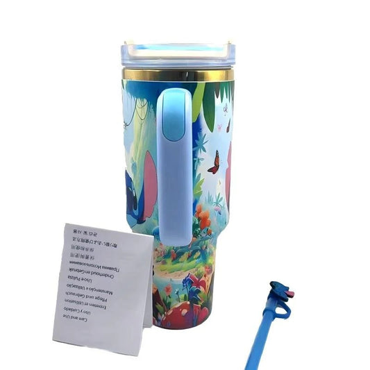Termos Stitch 1,2L din Inox - Include Pai și Cutie Cadou
